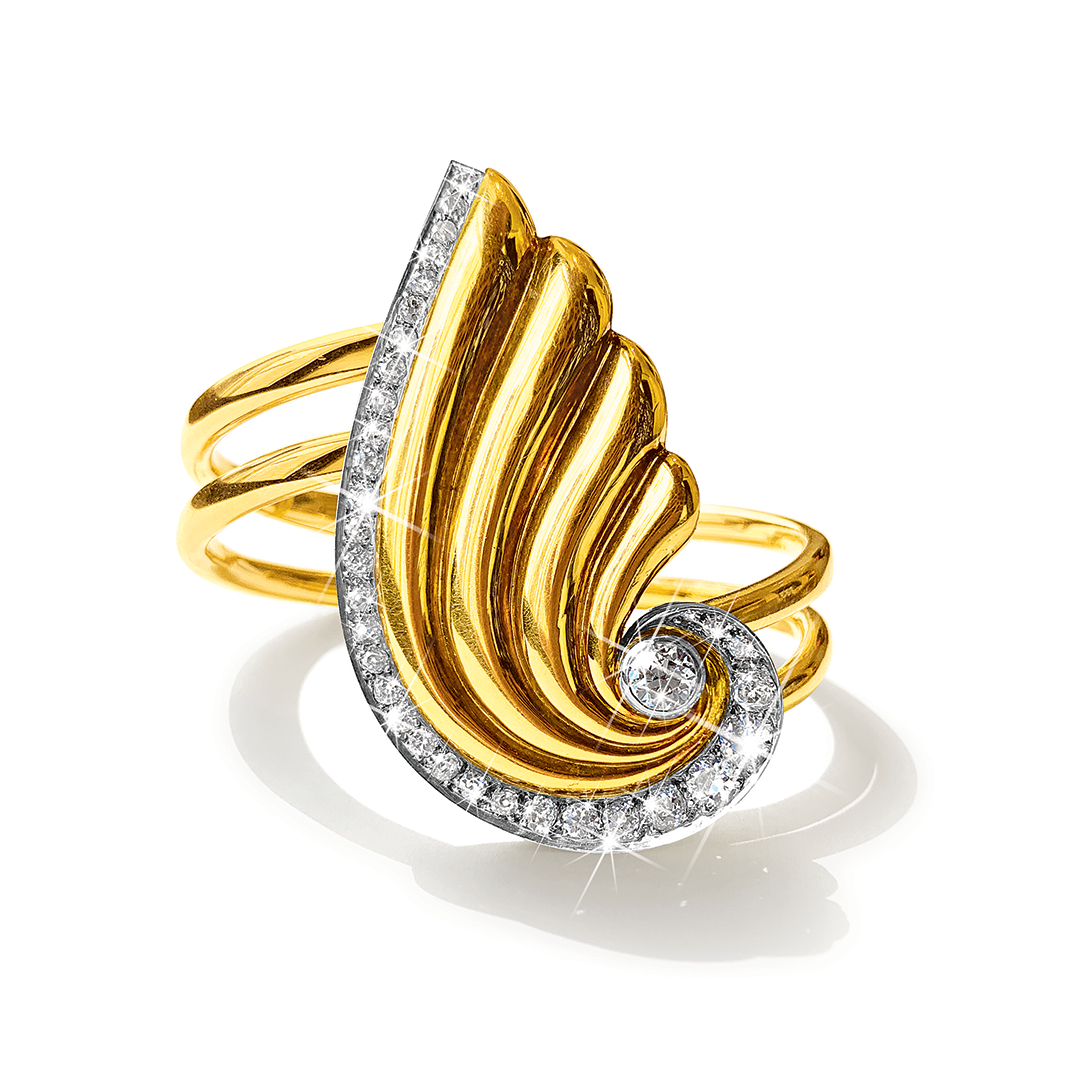 Vintage Tourbillon Convertible Cuff_Diamond-Gold_PUPA_23